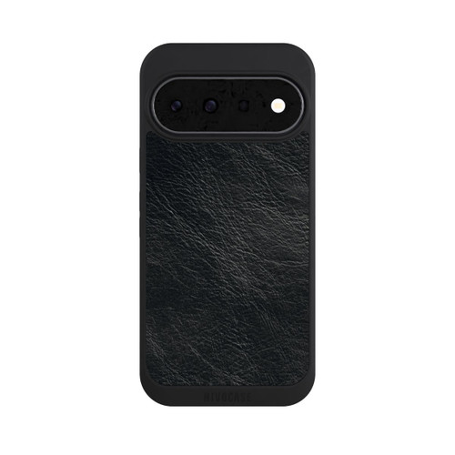 Google Pixel 11 NIVOpure Schwarzer Lederlook Hintergrund