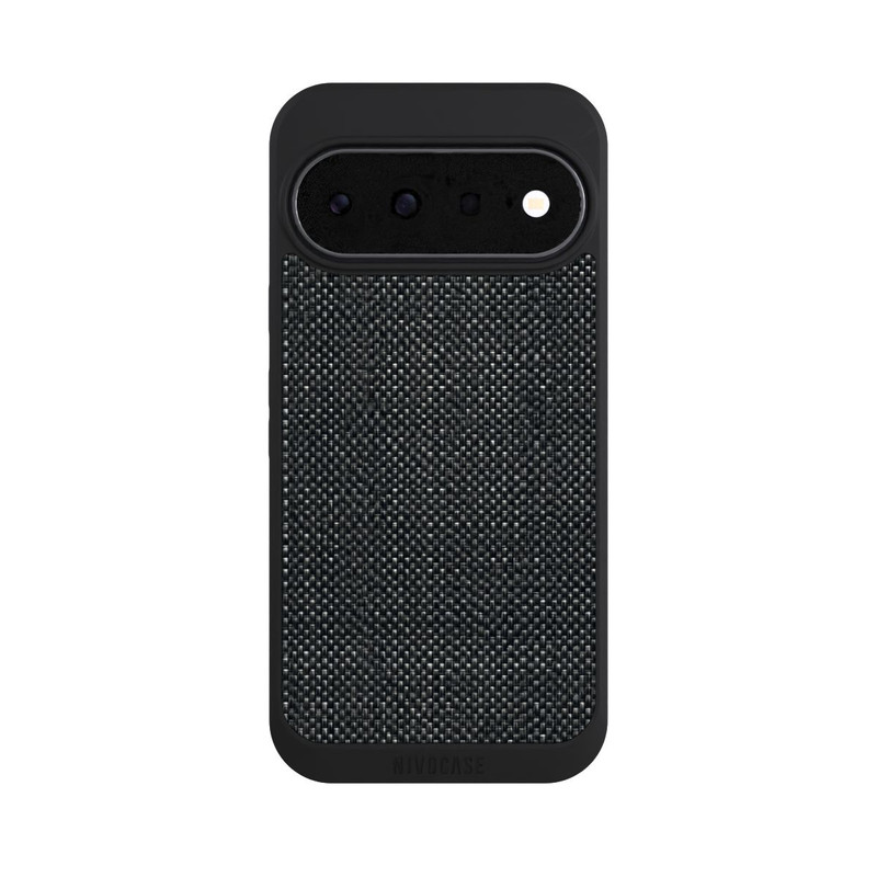 Pixel 11 NIVOpure Abstrakter schwarzer Stoff