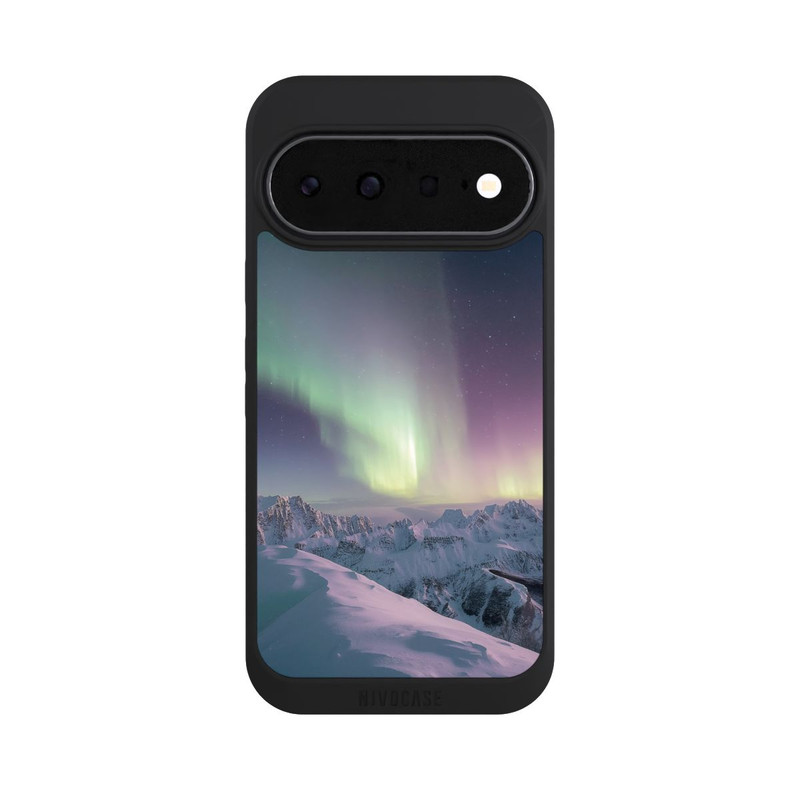 Pixel 11 NIVOpure Aurore Boréale Magique avec IA