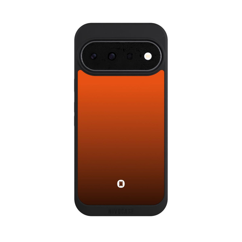 Pixel 11 NIVOpure Nivocase Farbverlauf Orange Schwarz