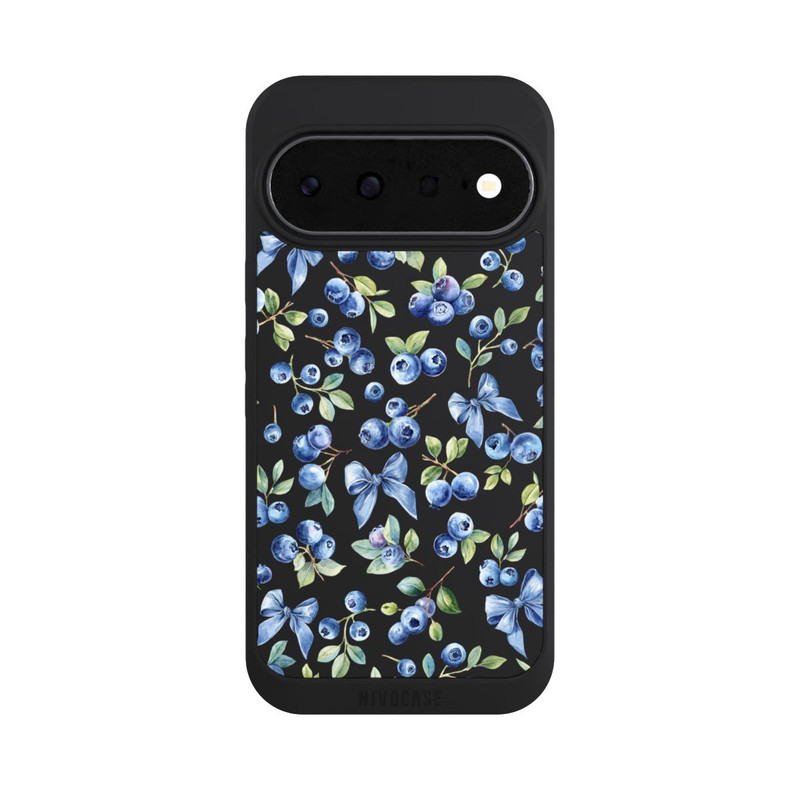 Pixel 11 NIVOpure Blaubeere Schleifen Transparent mit KI