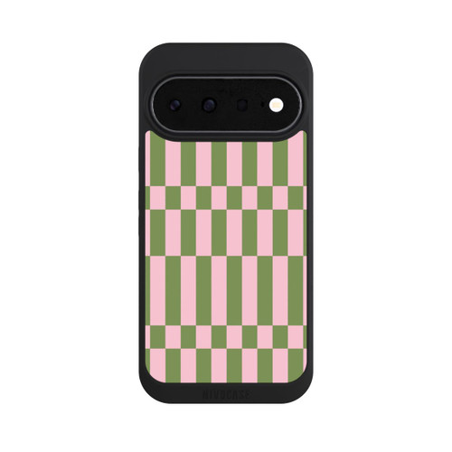 Google Pixel 11 NIVOpure Karomuster in Salbei und Rosa