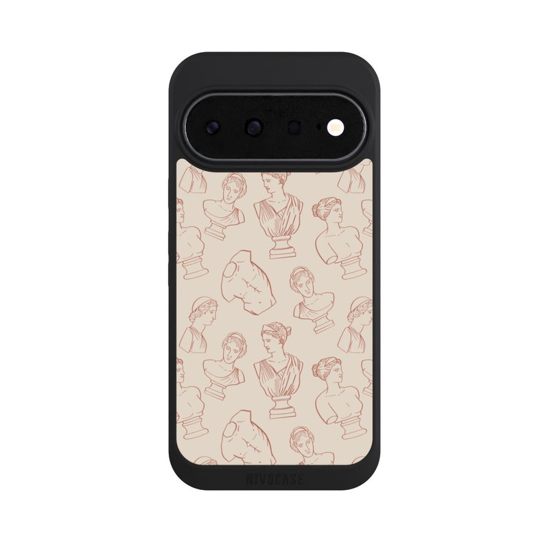 Pixel 11 NIVOpure Griechische Büsten Art-Déco Braun