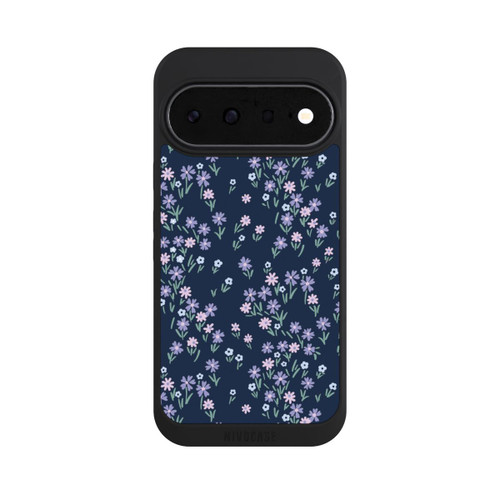 Google Pixel 11 NIVOpure Dark Blue Floral Theme