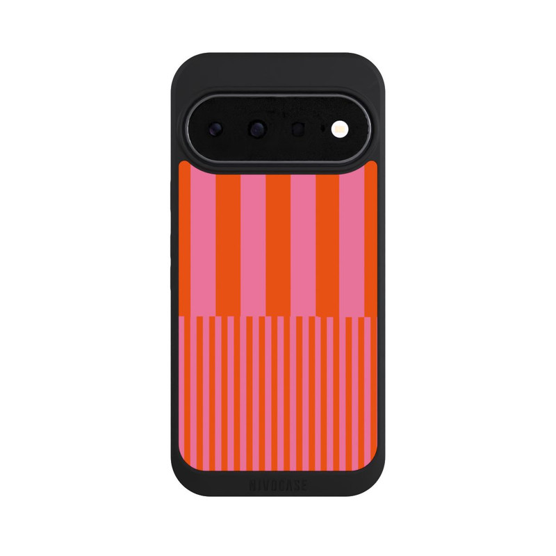 Pixel 11 NIVOpure Streifenmuster Pink Rot