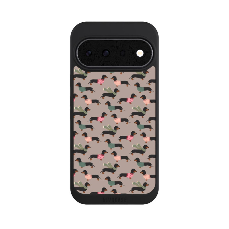Pixel 11 NIVOpure Dackel Muster Winter