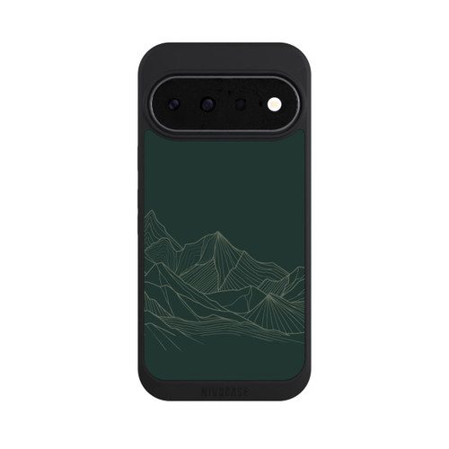 Google Pixel 11 NIVOpure Berg Line Art Grün