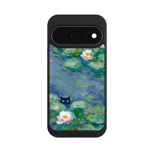 Google Pixel 11 NIVOpure Katze im Teich Gemälde