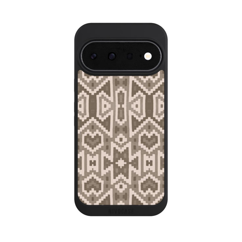 Pixel 11 NIVOpure Ikat Boho Pattern Inka Brown