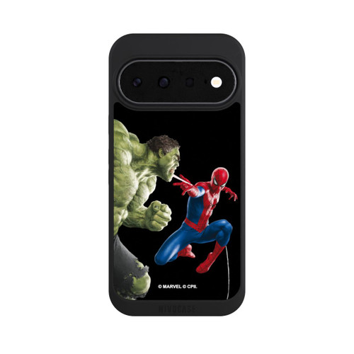 Google Pixel 11 NIVOpure Spider-Man und Hulk