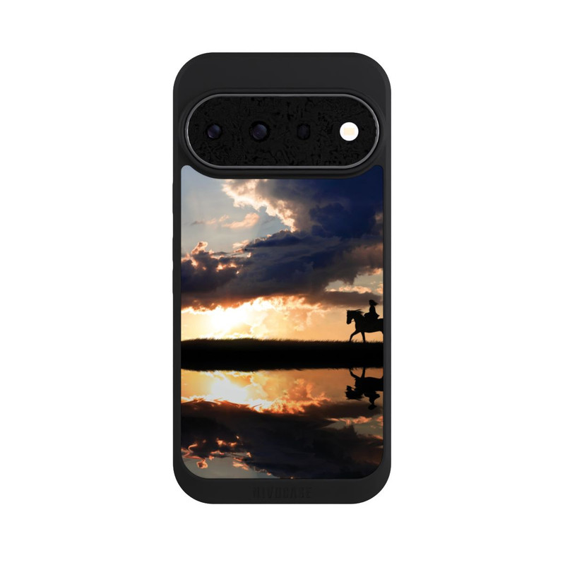 Pixel 11 Pro NIVOpure Randonnée à Cheval au Crépuscule
