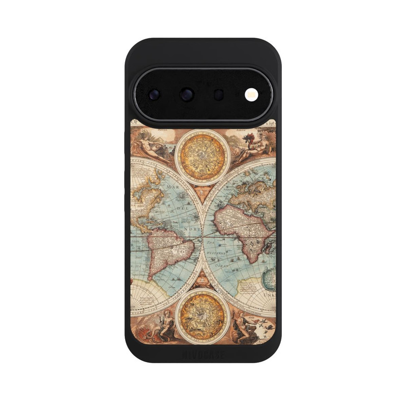 Pixel 11 Pro NIVOpure Vintage Weltkarte