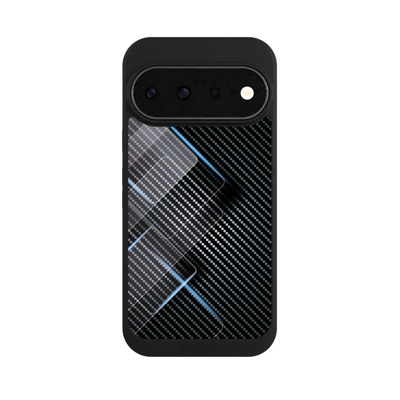 Pixel 11 Pro NIVOpure Lignes Bleues Carbones
