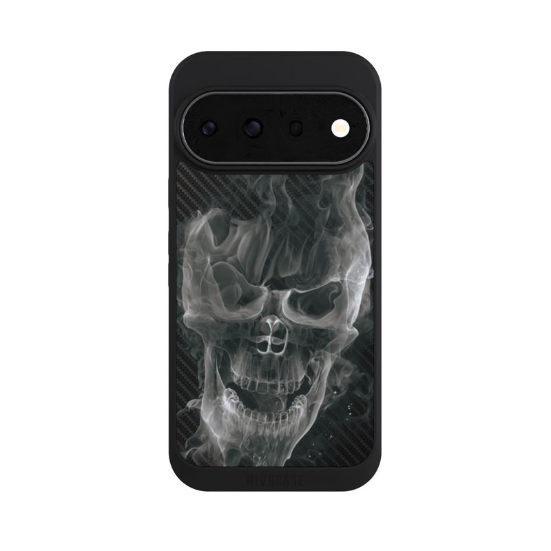 Pixel 11 Pro NIVOpure rauchender Totenkopf Carbon