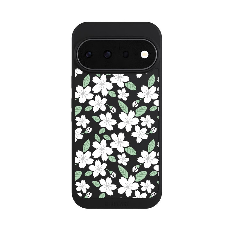 Pixel 11 Pro NIVOpure Fleurs Blanches sans Fond