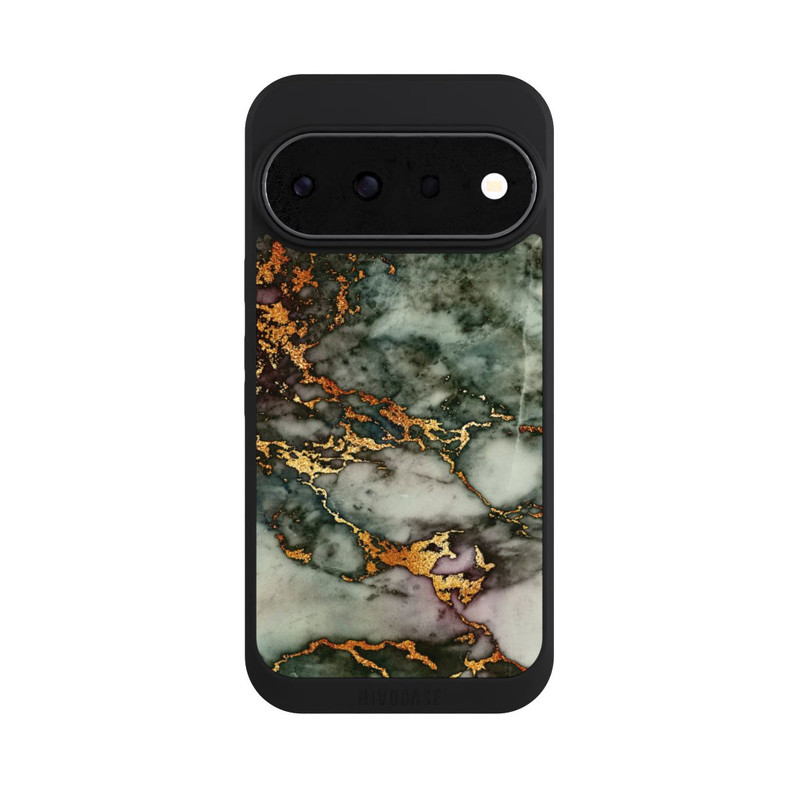 Pixel 11 Pro NIVOpure Grauer und goldener Marmor Look