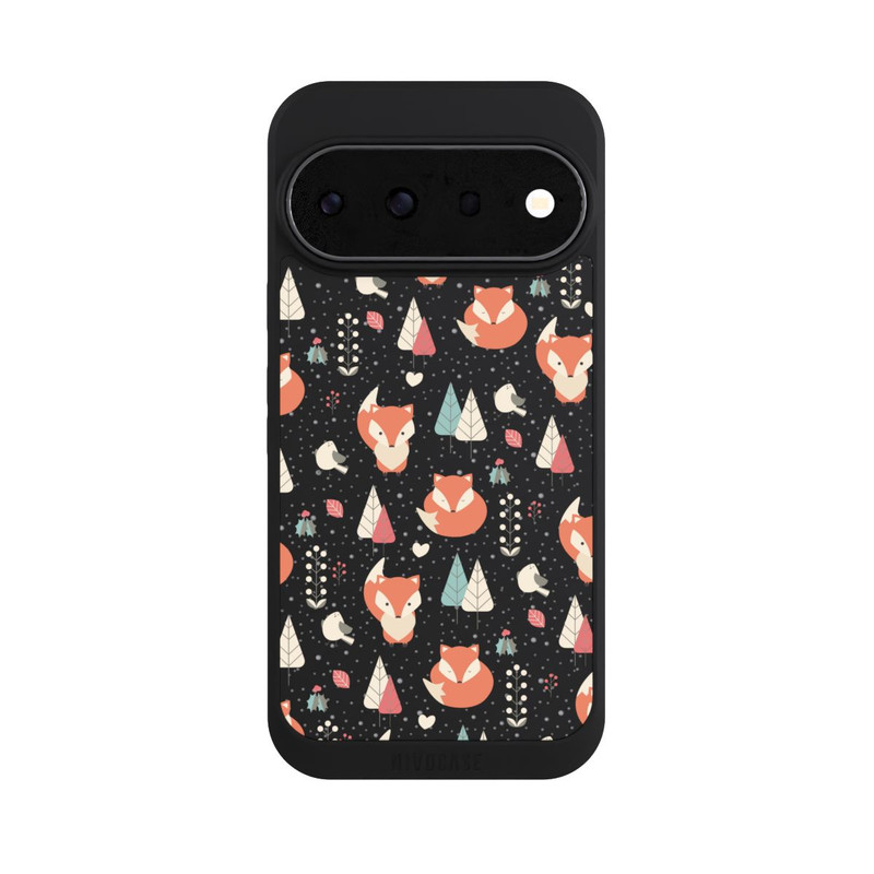 Pixel 11 Pro NIVOpure Motif Renards sans Fond