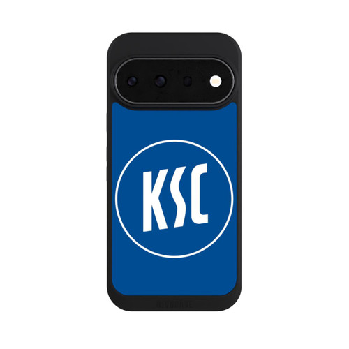 Google Pixel 11 Pro NIVOpure KSC Logo auf Blau