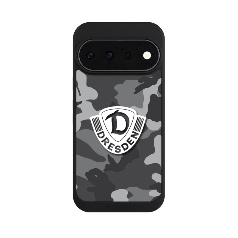 Pixel 11 Pro NIVOpure Dresden Camouflage Grau - Dynamo Dresden