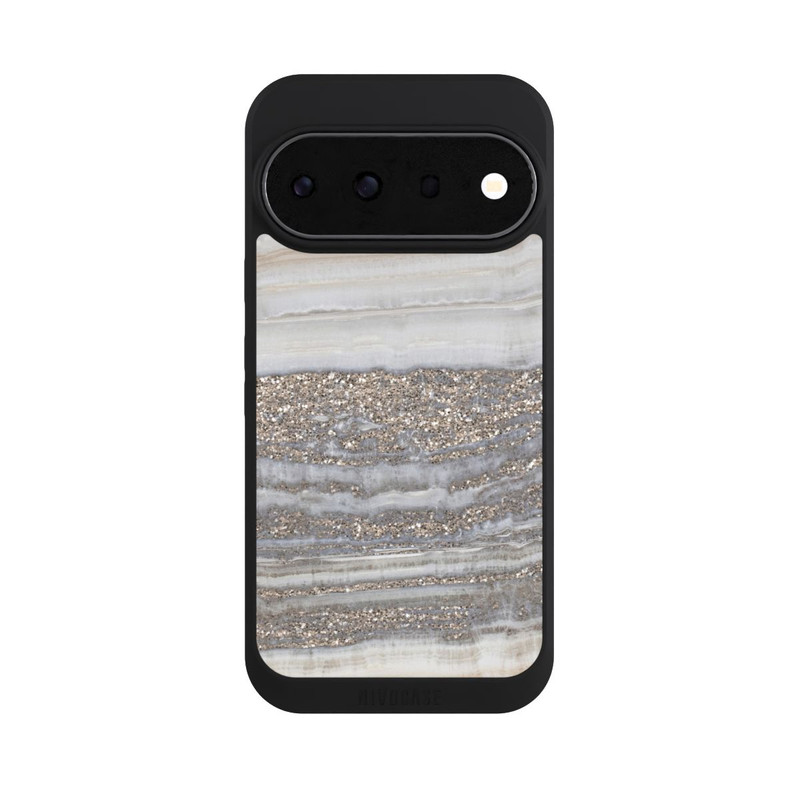 Pixel 11 Pro NIVOpure Aspect marbre blanc pailleté