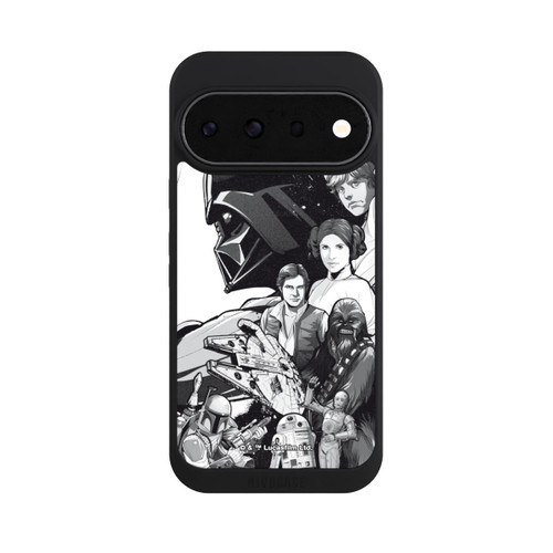 Google Pixel 11 Pro NIVOpure StarWars Charaktere - Schwarz-Weiß