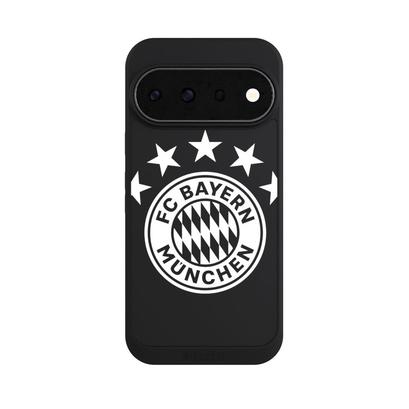 Pixel 11 Pro NIVOpure FCB Logo einfarbig mit Sternen - ohne Hintergrund