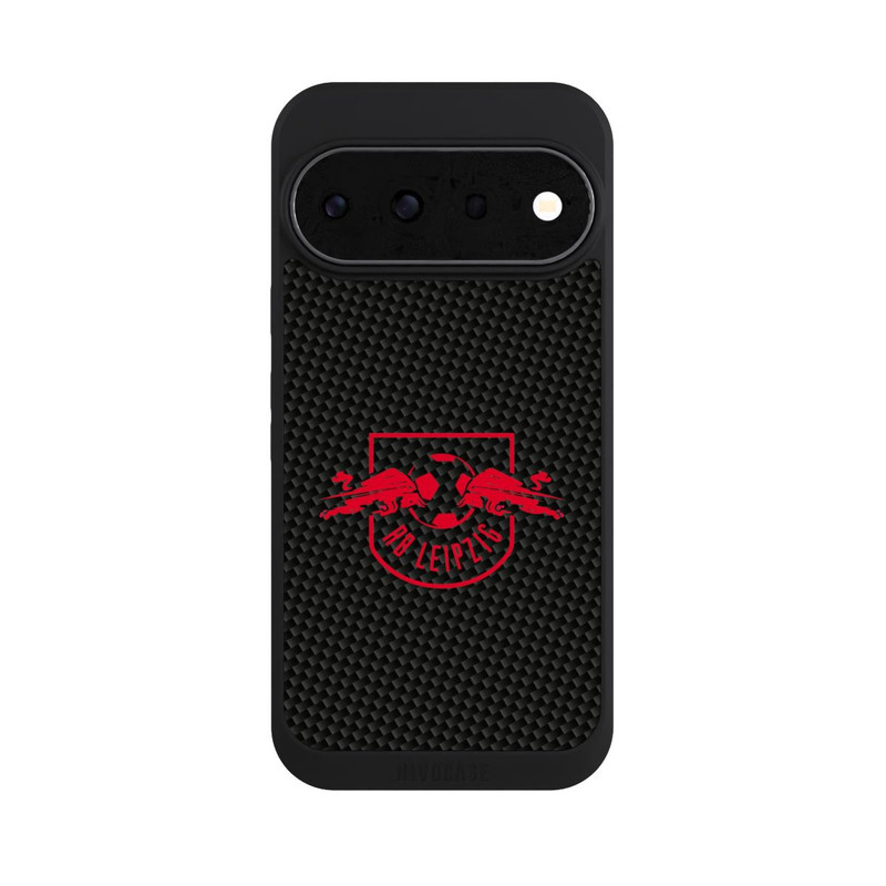 Pixel 11 Pro NIVOpure Rotes RB Leipzig Logo auf Carbonoptik