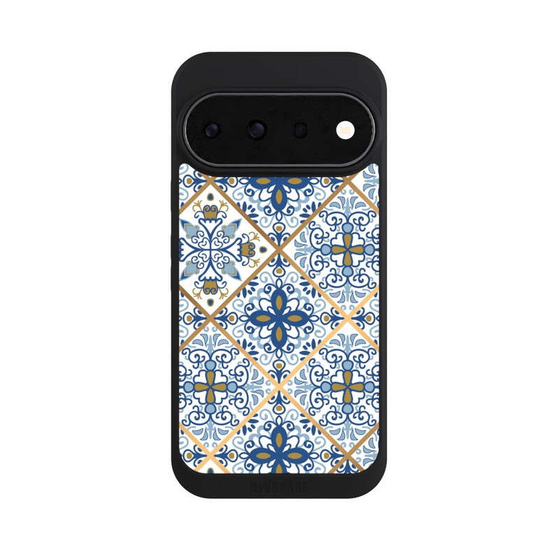 Pixel 11 Pro NIVOpure Mosaik Blau-Gold Look