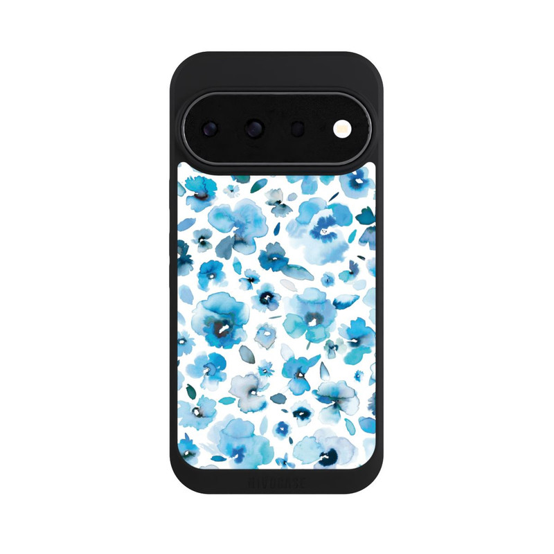 Pixel 11 Pro NIVOpure Blaue tropische Blumen