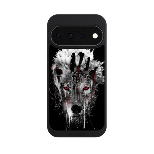 Google Pixel 11 Pro NIVOpure Loup aux yeux rouges