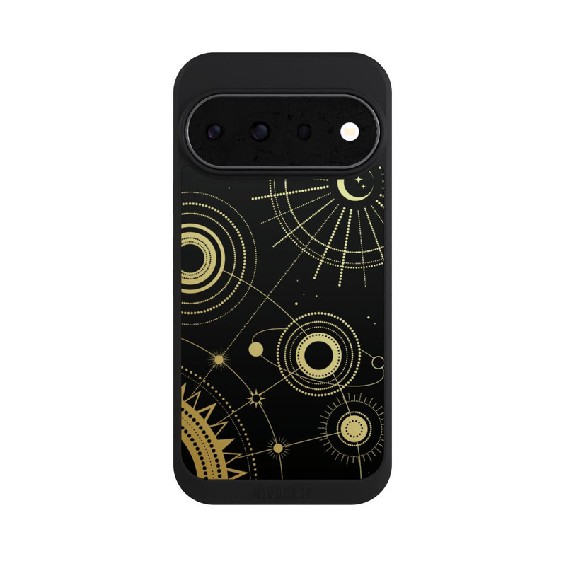Pixel 11 Pro NIVOpure Schwarzer und goldener Look Abstrakt