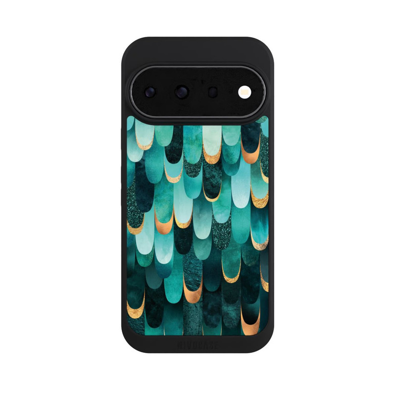 Pixel 11 Pro NIVOpure Gefiedert Türkis Golddruck