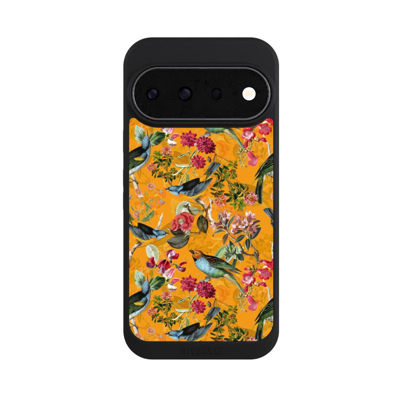Pixel 11 Pro NIVOpure Oiseaux Fleurs Fond d'écran