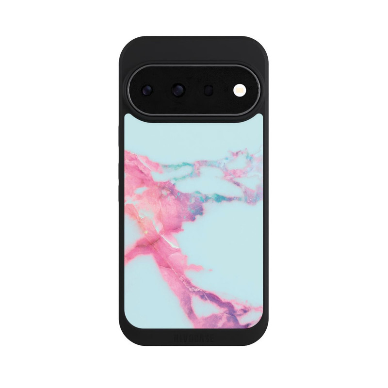Pixel 11 Pro NIVOpure Marbre veiné irisé bleu clair