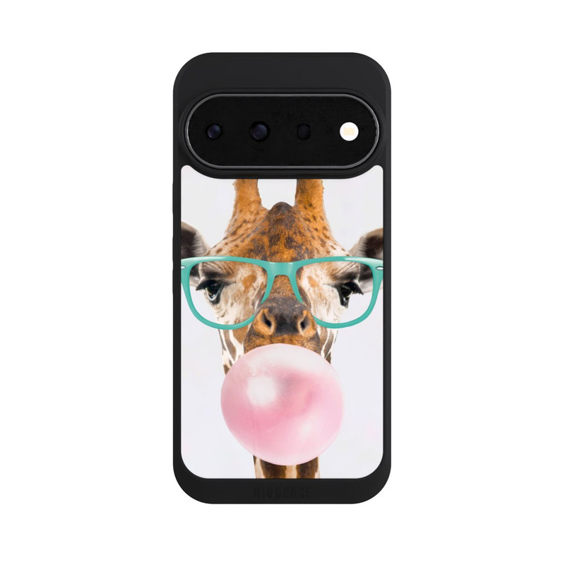 Pixel 11 Pro NIVOpure Giraffe mit Kaugummi