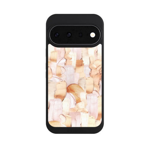 Google Pixel 11 Pro NIVOpure Weiß/Gold Pinsel Muster