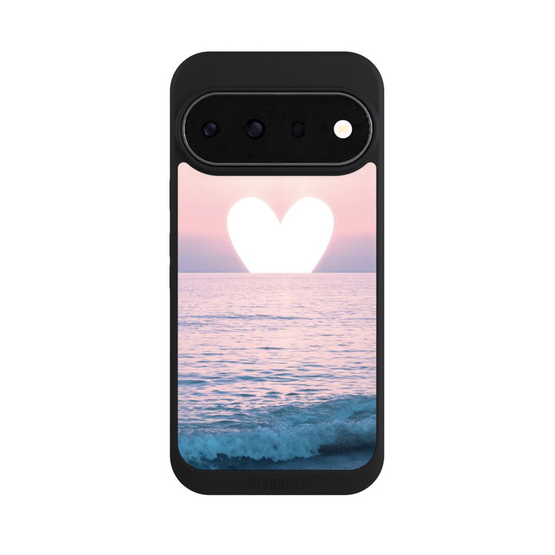 Pixel 11 Pro NIVOpure Herz-Sonnenuntergang