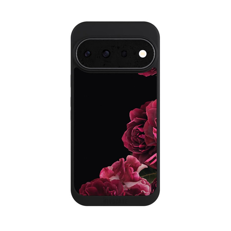 Pixel 11 Pro NIVOpure Vintage Rosen auf Schwarz