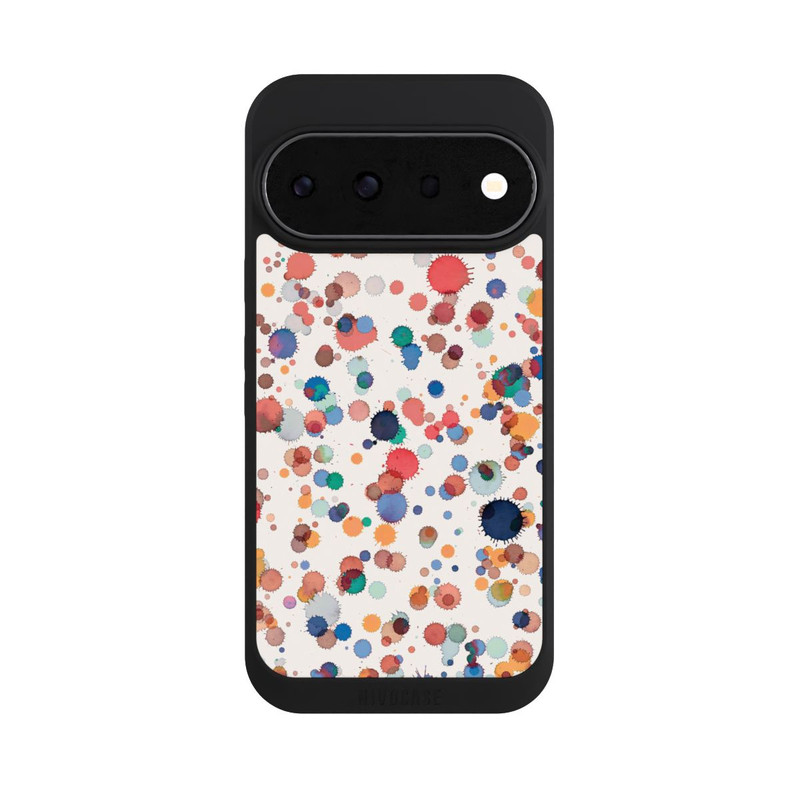 Pixel 11 Pro NIVOpure Tropfen Aquarell Textur Blau Gelb