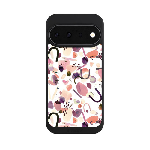 Google Pixel 11 Pro NIVOpure Aquarelle Formes abstraites Mauve