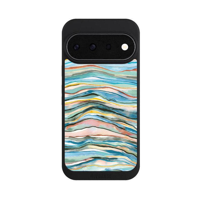 Pixel 11 Pro NIVOpure Achatschichten Aquarellblau