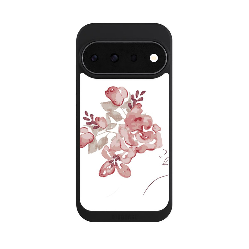 Pixel 11 Pro NIVOpure Line Art Gesicht Blumen