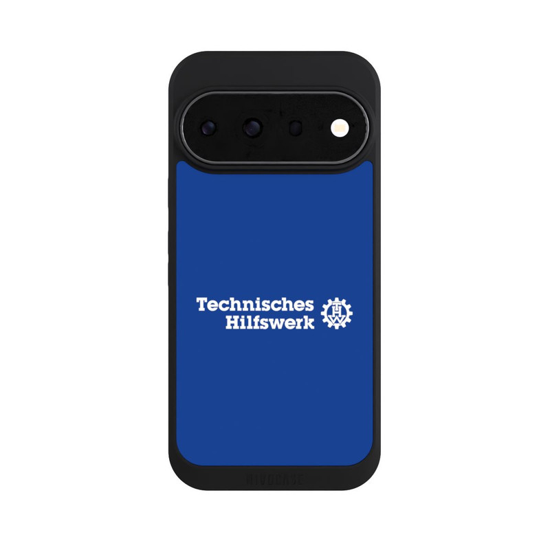 Pixel 11 Pro NIVOpure Technisches Hilfswerk Logo Blau