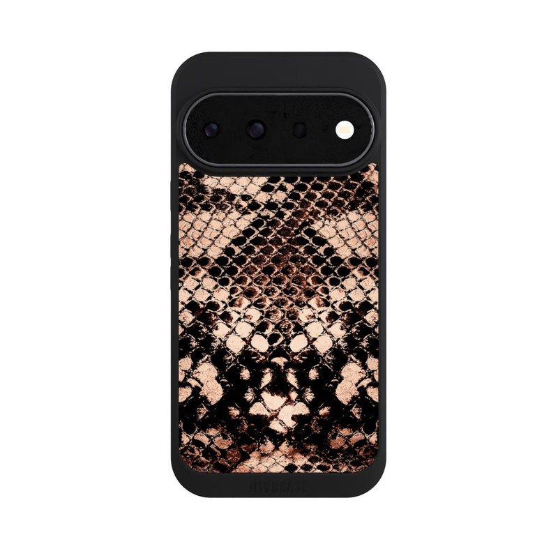 Pixel 11 Pro NIVOpure Imprimé serpent d'or rose