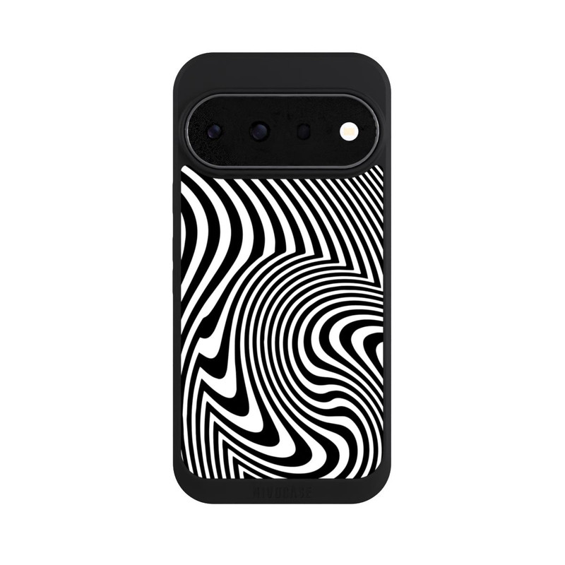 Pixel 11 Pro NIVOpure schwarz-weiße Wellen