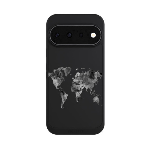 Google Pixel 11 Pro NIVOpure Weltkarte Schwarz Transparent