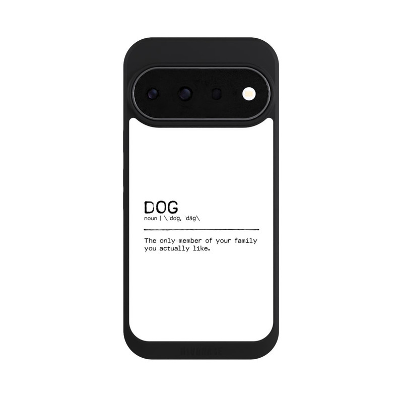 Pixel 11 Pro NIVOpure Zitat Hundefamilie (englisch)
