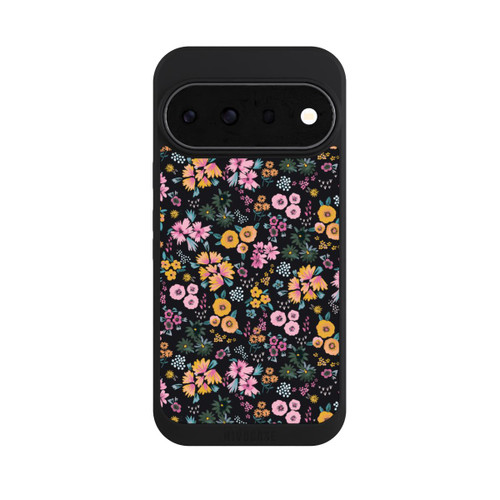 Google Pixel 11 Pro NIVOpure Petites Fleurs colorées Noir 2