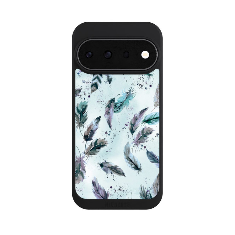 Pixel 11 Pro NIVOpure Magische Federn Sanftes Blau