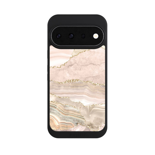 Google Pixel 11 Pro NIVOpure Marmor rosa-goldene Streifen